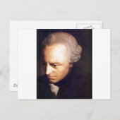 Kant Postkarte (Vorne/Hinten)