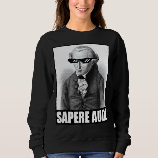 Kant Sapere Aude Sonnenbrille Philosophie Immanuel Sweatshirt