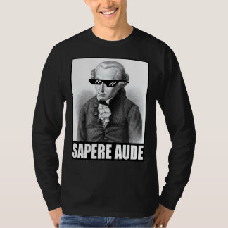 Kant Sapere Aude Sonnenbrille Philosophie Immanuel T-Shirt