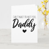 Kant warten, dich kennenzulernen karte (Gelbe Blume)