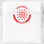 Kantabrien 2012 Grenzenlos Runder Aufkleber (Tasche)