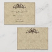 Kantabrien-Niederlassungen mit roten Oliven auf Visitenkarte (Vorne/Hinten)