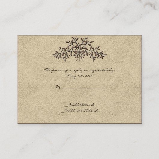 Kantabrien-Niederlassungen mit roten Oliven auf Visitenkarte (Vorderseite)