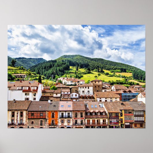 Kantabrien, Spanien Landschaftsfoto Poster (Vorne)
