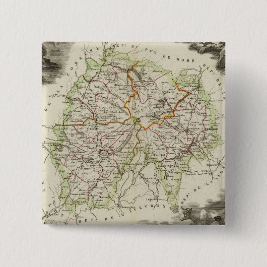 Kantaloupe Button (Vorderseite)