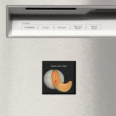 Kantaloupe Melon Magnet (In Situ (Geschirrspüler))