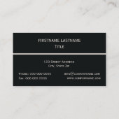 Kantaloupe Melon Visitenkarte (Rückseite)