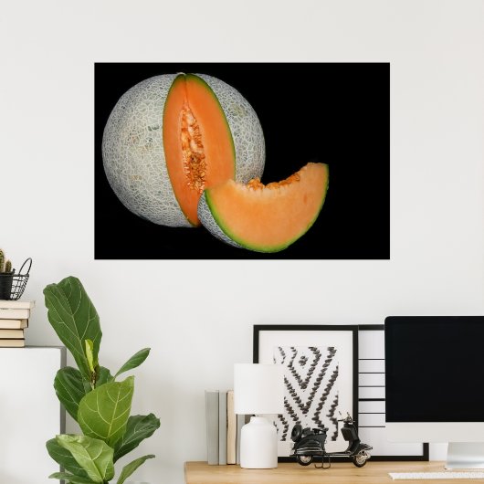 Kantalupe Melon Poster (Heimbüro)