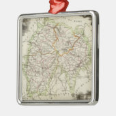 Kantalupe Silbernes Ornament (Links)