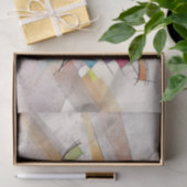 KANTATE in BEDEUTENDEM abstraktem Seidenpapier (Geschenk)