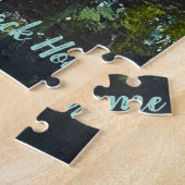 Kante des Waldrätchens Puzzle (Seite)