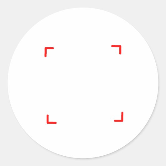 kante runder aufkleber (Vorderseite)