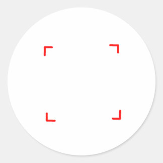 kante runder aufkleber