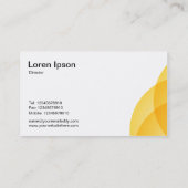 Kanten - orange visitenkarte (Rückseite)