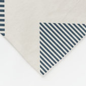 Kanten und Dreiecke Fleecedecke (Ecke)