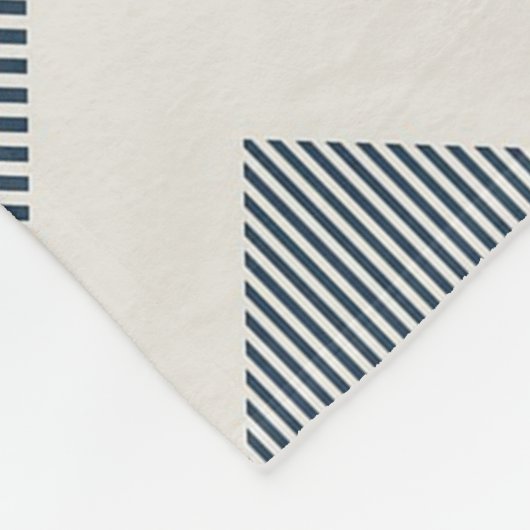 Kanten und Dreiecke Fleecedecke (Ecke)