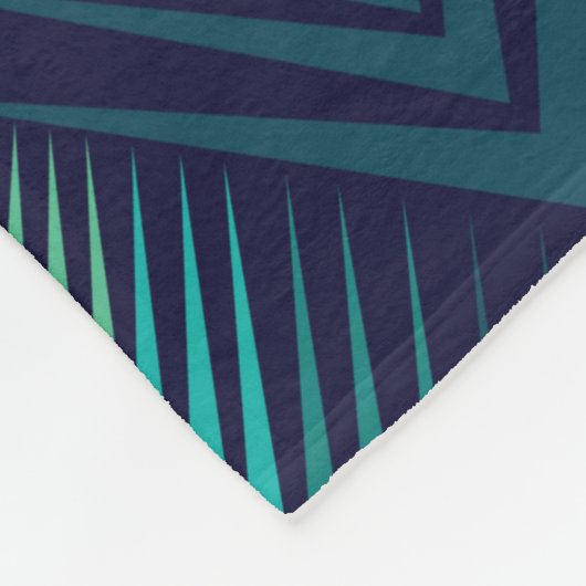 Kantengeflecht Fleecedecke (Ecke)