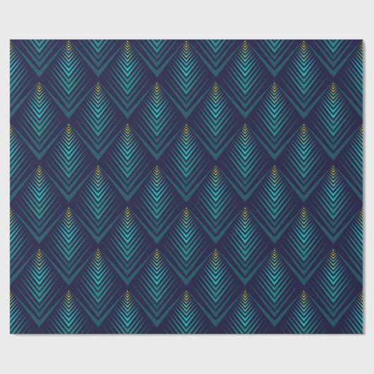 Kantengeflecht Geschenkpapier (Flach)