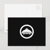 Kantenhut im Zirkel Postkarte (Vorne/Hinten)