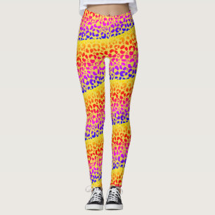 Kantenleopardrucke Leggings