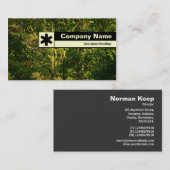 Kantenmarkierung - Japanische Zweige 05 Visitenkarte (Vorne/Hinten)