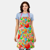 Kantenmuster Schürze (Getragen)