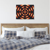 Kantenrad-ummantelte Canvas Leinwanddruck (Insitu (Schlafzimmer))