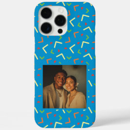 Kantige Abschlussgeschenke Memphis Muster  iPhone 16 Pro Max Hülle