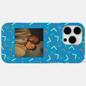 Kantige Abschlussgeschenke Memphis Muster  Case-Mate iPhone Hülle (Rückseite (Horizontal))