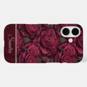 Kantige Frauen Geschenk Nelke Blumen Name Case-Mate iPhone Hülle (Rückseite (Horizontal))