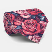 Kantige Geschenke für Männer Rose Krawatte (Gerollt)