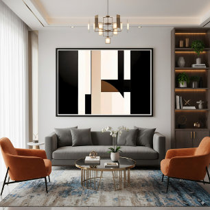 Kantige Harmonie Matt Poster