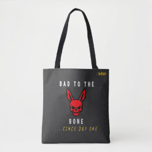 Kantige Y2K-Böse-Bis-auf-die-Knochen-Hundeschädel- Tasche