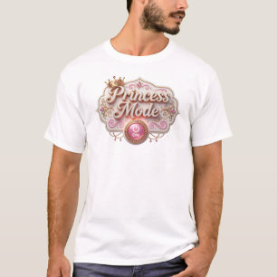 Kantiger PRINZESSIN-MODUS Eigenkreation T-Shirt
