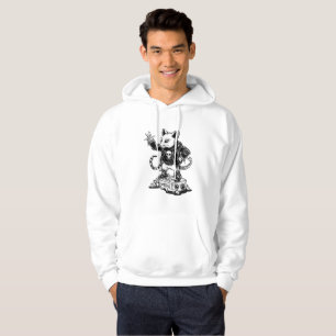 Kantiger Punk-Ratten-Rodent-Aufstand Alternativer  Hoodie