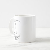 Kantiger Typ Kaffeetasse (Vorderseite Links)