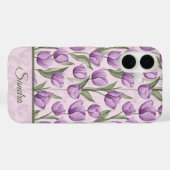 Kantiges Einweihungsgeschenk Tulpenname Case-Mate iPhone Hülle (Rückseite (Horizontal))