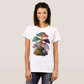 Kantiges Silber UNKNWN T-Shirt (Vorne ganz)