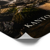 Kanto Lampo Wasserfall Bali Poster (Ecke)