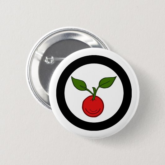 Kanton Appleholm Populace Abzeichen Button (Vorne & Hinten)