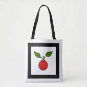 Kanton Appleholm Populace Abzeichen Tote Bag Tasche (Vorderseite)