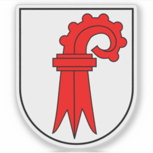 Kanton Basel-Landschaft Emblem, Schweiz Aufkleber
