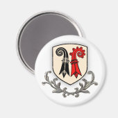 Kanton Basel Magnet (Vorderseite/Rückseite)