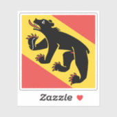 Kanton Bern, Schweiz Aufkleber (Blatt)