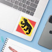 Kanton Bern, Schweiz Aufkleber (Laptop mit iPhone)