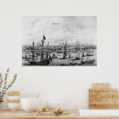 Kanton, China, 1669 Poster (Küche)