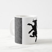 Kanton Cluain Populace Abzeichen Kaffeetasse (Vorderseite Links)