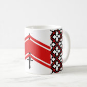 Kanton Eoforwic Populace Abzeichen Kaffeetasse (VorderseiteRechts)