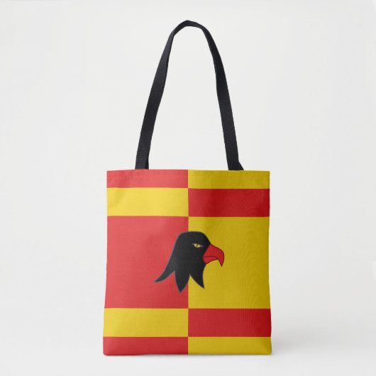 Kanton Falconcree Populace Abzeichen Tote Bag Tasche (Vorderseite)