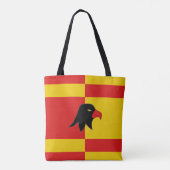 Kanton Falconcree Populace Abzeichen Tote Bag Tasche (Rückseite)